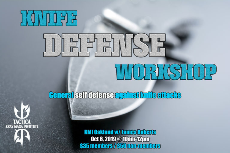 Knife Defense Tactica Krav Maga Institute